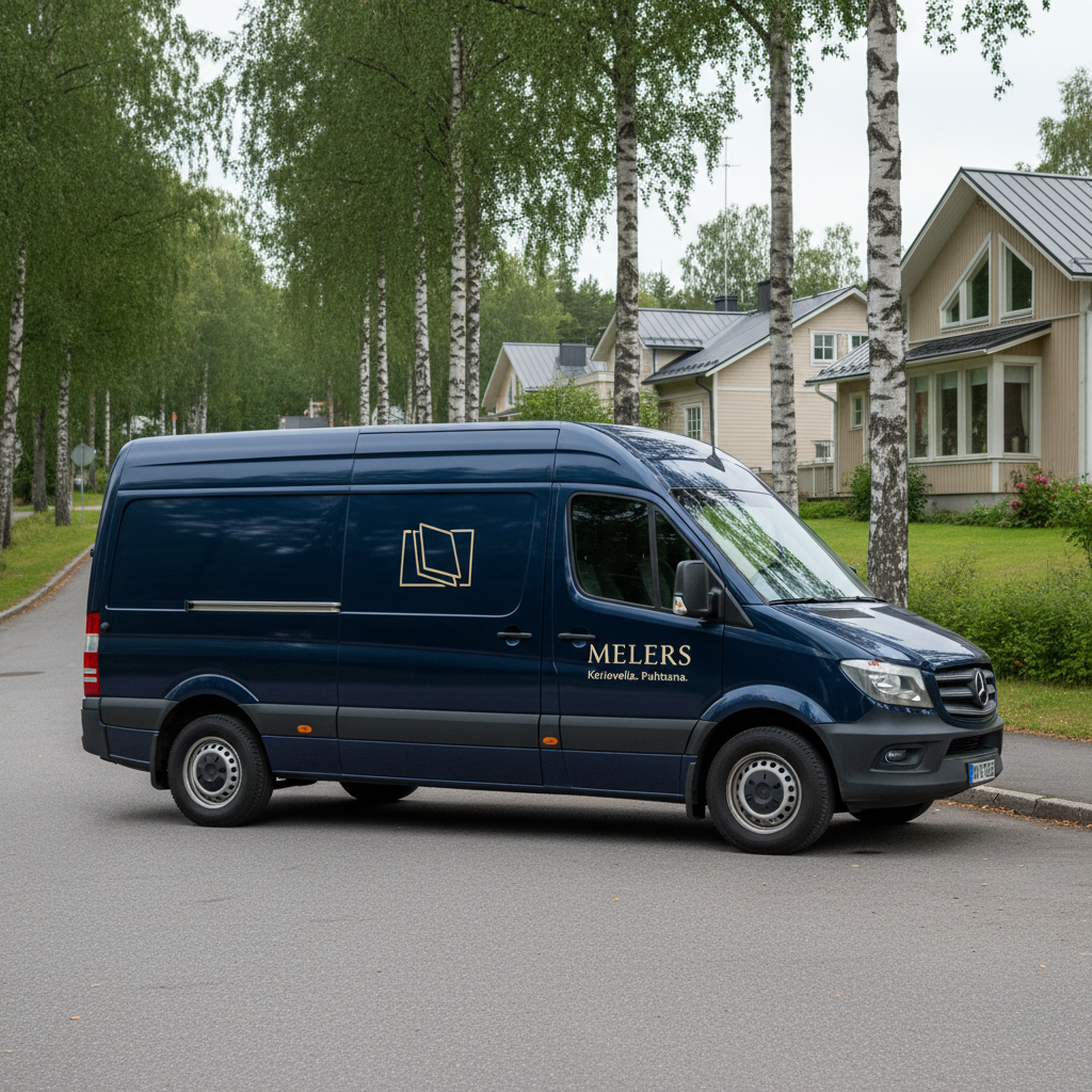 Melers delivery van